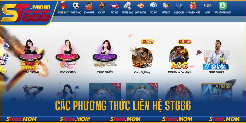 Cách thức liên hệ nhà cái